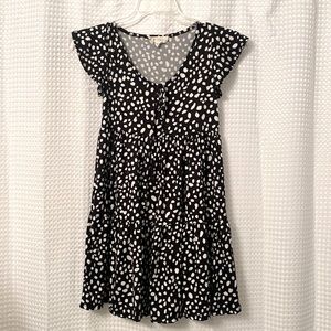 Black and White Polka Dot Dress